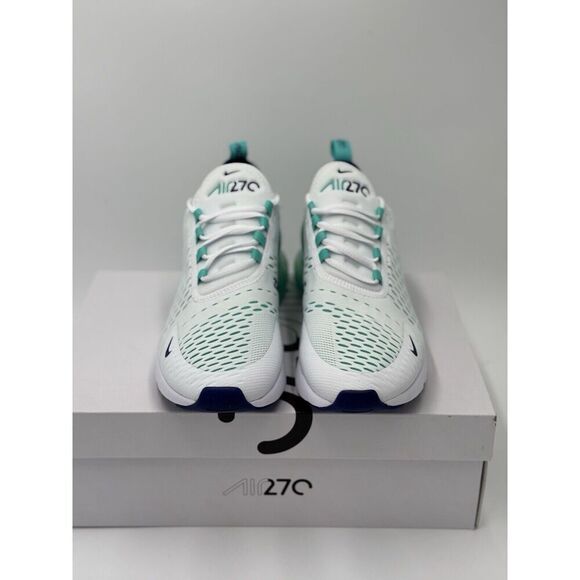 Nike Air Max 270 White Hyper Jade CI2451-100 Men's 11 Running Street Shoe NIB - Picture 2 of 10